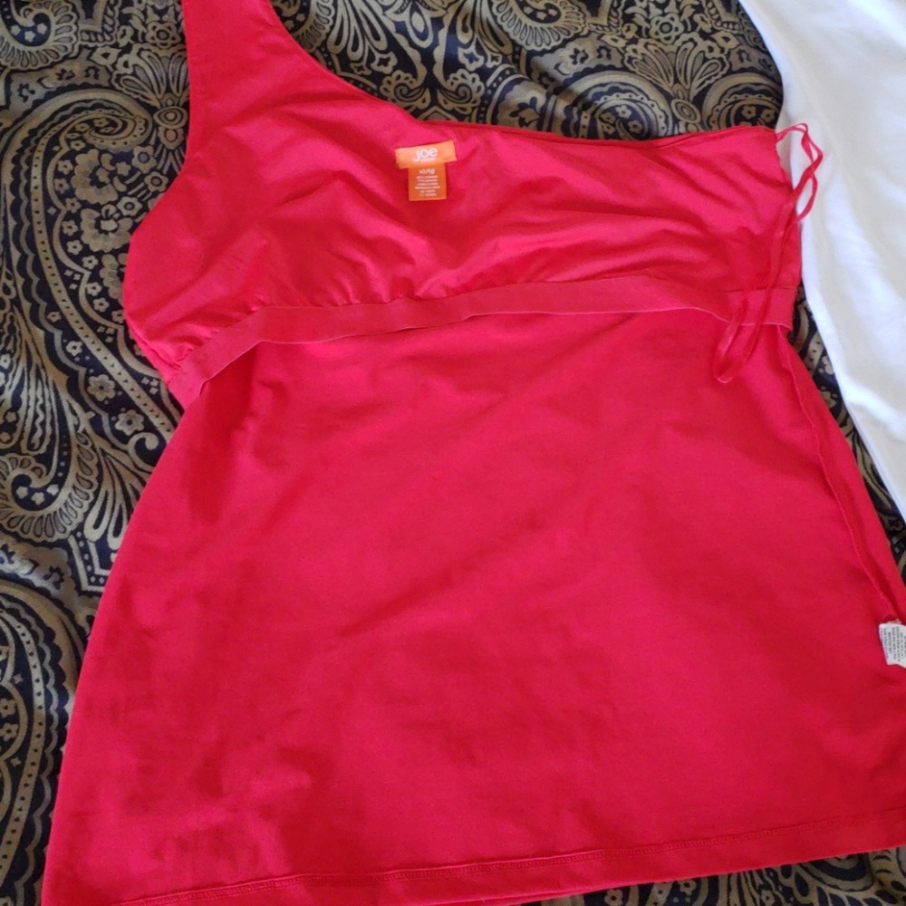 One shoulder asymmetrical blouse